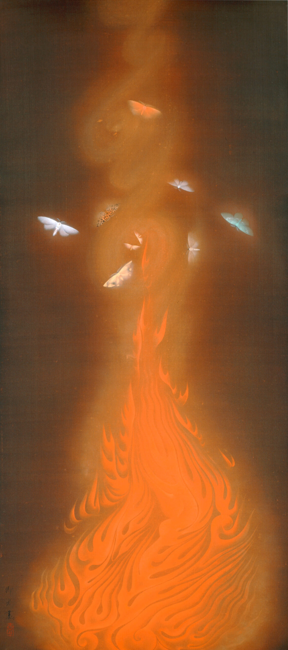 やっぱり煉獄さんはかっこいいよね 炎 をテーマにした日本画 浮世絵4点を紹介 ふわり画報